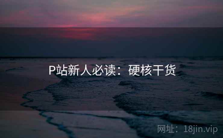P站新人必读:硬核干货